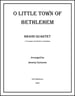 Oh Little Town of Bethlehem